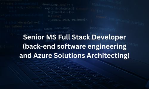 Senior MS Full Stack Developer