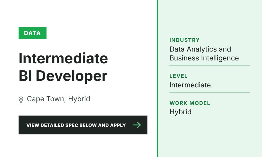 BI Developer (SQL)
