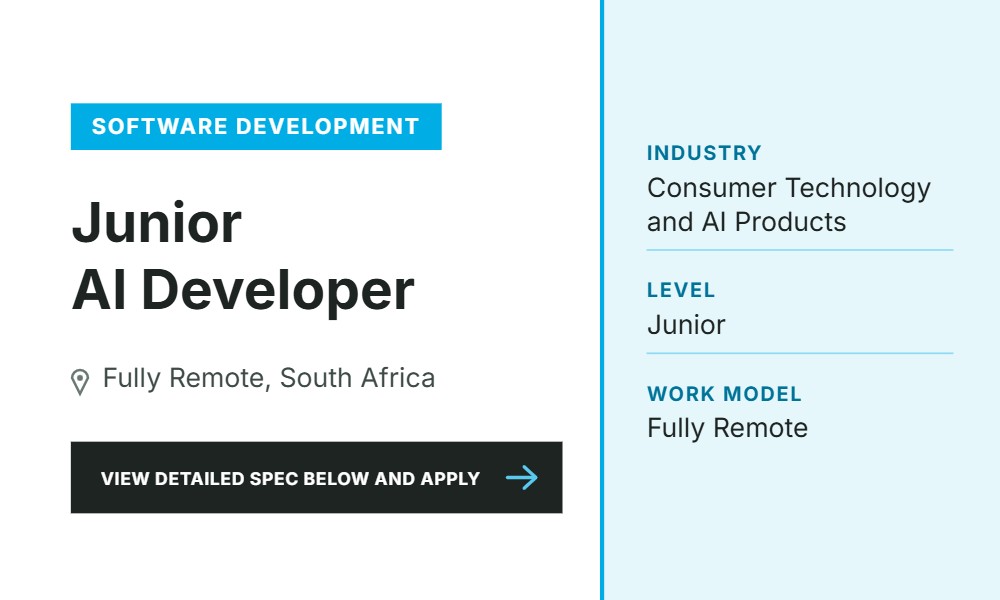Junior / Graduate Software Engineer (Testing-First)